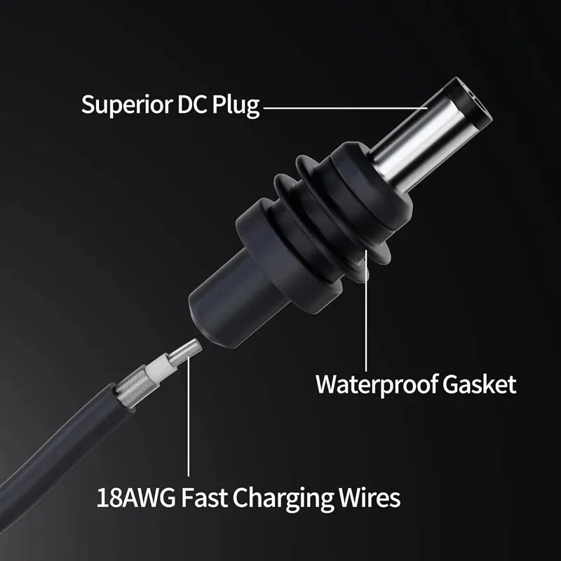 Power Cable For Starlink Mini DC To DC Power Cable Power Cable Heavy Duty Waterproof DC Extension Cable ﻿