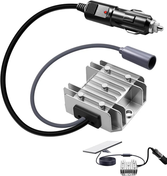 Cigarette Lighter Power Adapter DC 12V/24V to 48V 2A Boost Converter Power Cord for Starlink, RV, Surveillance, Boat 10-30V to 48V 2A Starlink Voltage Booster