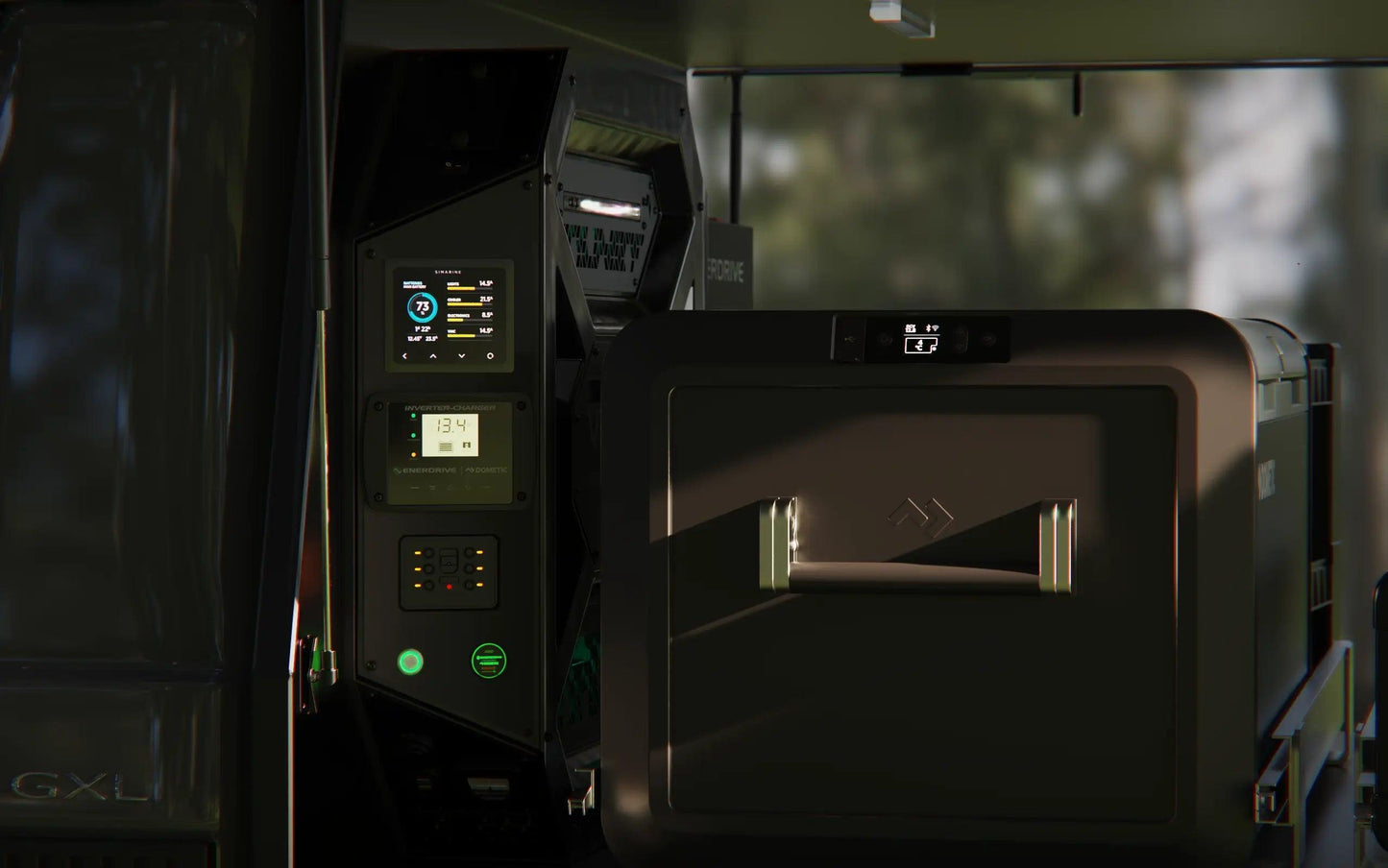 Voyager Digital System LEFT 3000W/100A Inverter-Charger 40DC inc SCQ50