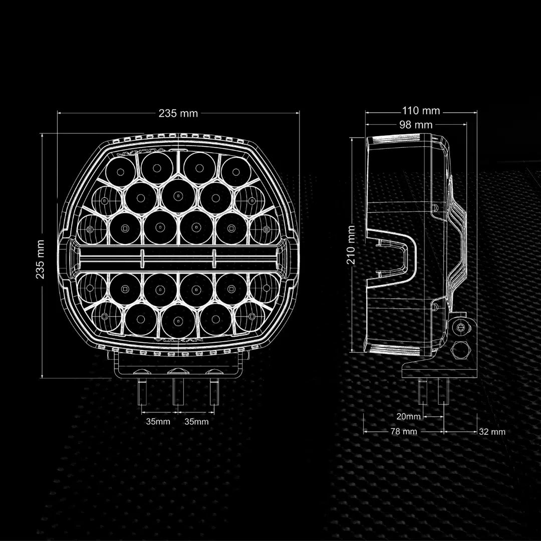Ultravision Vulkan Driving Lights