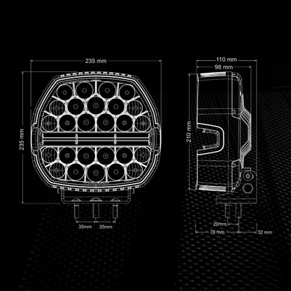 Ultravision Vulkan Driving Lights