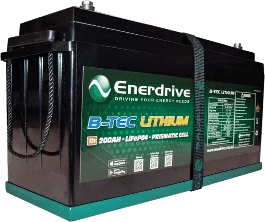 B-TEC 200amp / 12V LiFePo4 Battery BT Gen2 12v Bluetooth Lithium