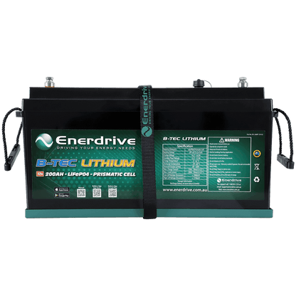B-TEC 200amp / 12V LiFePo4 Battery BT Gen2 12v Bluetooth Lithium