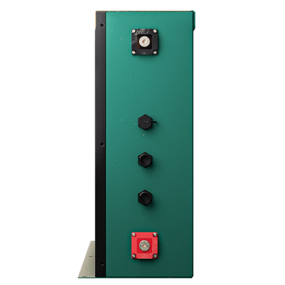 B-TEC 400amp / 12v LiFePO4 BT Slim Metal Case Battery 12v Bluetooth Lithium