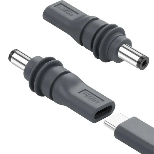 C to DC/D to D Power Adapter for Starlink Mini PD100W USB C Female to DC5521 Male Connector Charge Barrel Jack Power Adapter Starlink Cables & Adaptors