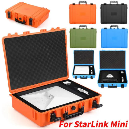 Carrying Case for StarLink Mini Kit Travel Case Waterproof Protective Case Organizer Storage Box for StarLink Mini Accessories Starlink Protection