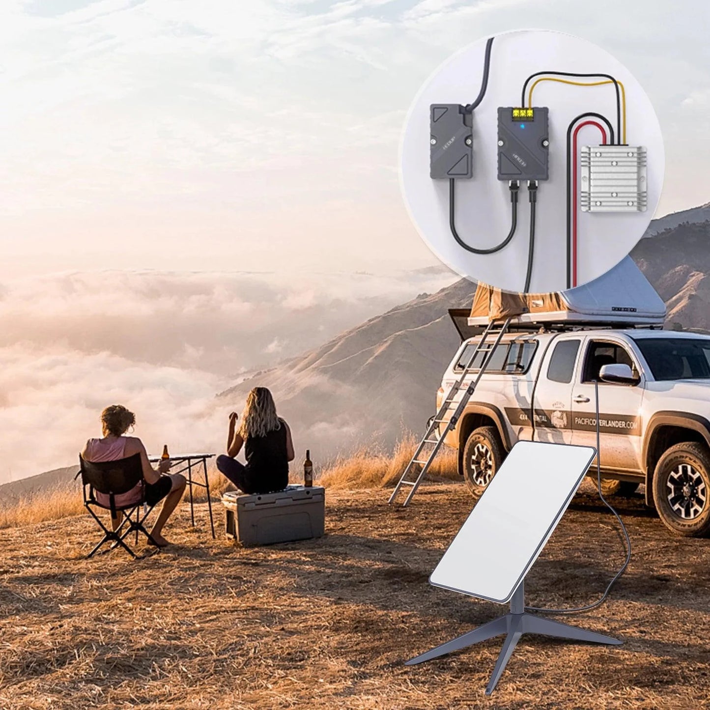 EDUP 150W Starlink GigE PoE Injector DC Step UP Converter 12V to 48V for StarLink Dish V2 Internet Kit to Router PC Outdoor RV Starlink Cables & Adaptors