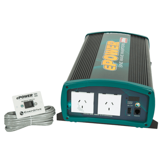 ePOWER 2000W True Sine Wave Inverter Power Inverters & Chargers