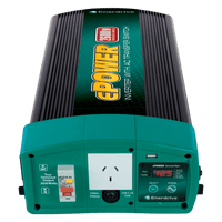 ePOWER 2600W 12V True Sine Wave Inverter with AC Transfer & Safety Switch Power Inverters & Chargers