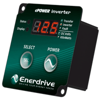 ePOWER 2600W 12V True Sine Wave Inverter with AC Transfer & Safety Switch Power Inverters & Chargers