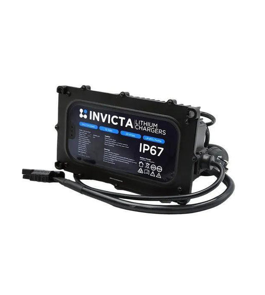 Invicta Lithium Heavy Duty IP67 Charger 12V 20Amp