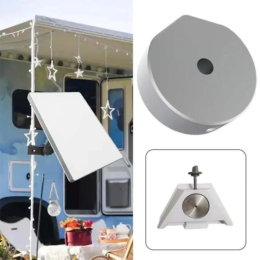 For StarLink Mini Bracket Pipe 1/4 Screw Adapter Aluminum Alloy Ethernet Satellite Bracket Adapter Spacex Mini Bracket Adapter Starlink Mini Mount