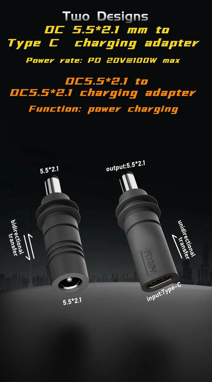 For Starlink Mini Cable 2M(6.6ft) Starlink Mini DC Power Type-C Input Replacement cable Waterproof Outerdoor Barrel Jack Chargin Starlink Cables & Adaptors