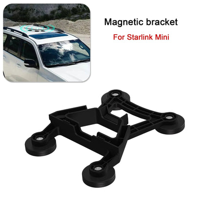 For Starlink Mini roof mounting bracket, 4 magnetic bases, magnetic mounting bracket for Starlink mini Internet kit satellites Starlink Mini Mount