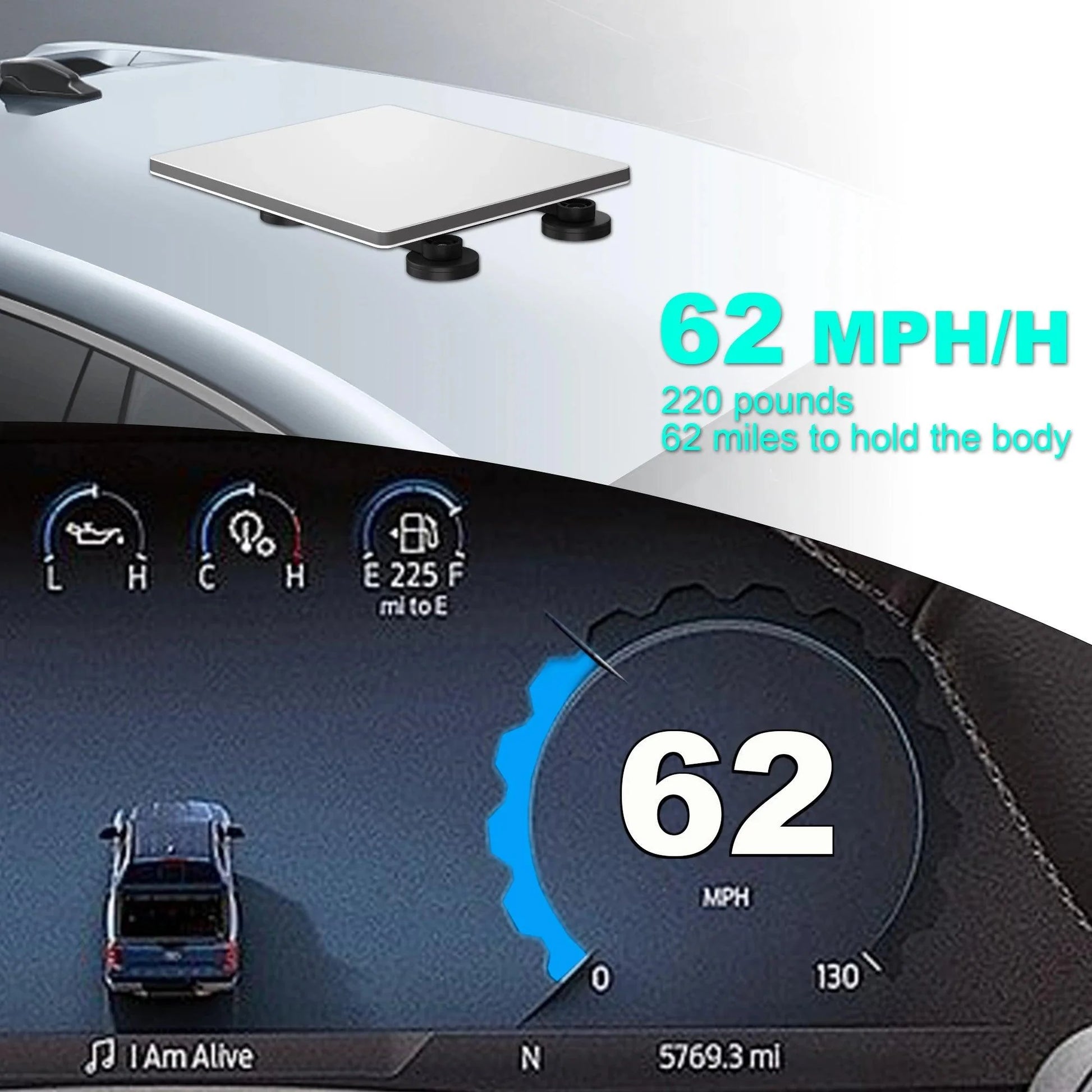 For Starlink Mini roof mounting bracket, 4 magnetic bases, magnetic mounting bracket for Starlink mini Internet kit satellites Starlink Mini Mount