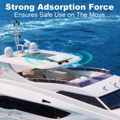 For Starlink Mini roof mounting bracket, 4 magnetic bases, magnetic mounting bracket for Starlink mini Internet kit satellites Starlink Mini Mount