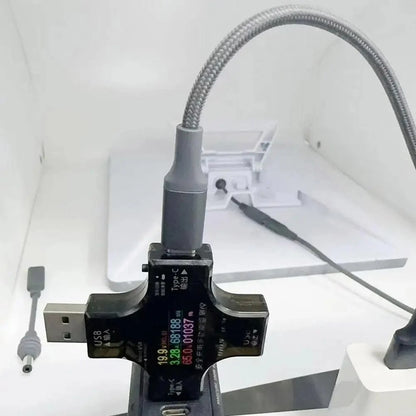 For STARLINK Mini USB-C Female To D C Power Adapter Cable High Quality Cable D C Plug Weatherproof Outdoor Use For Starlink Mini Starlink Cables & Adaptors