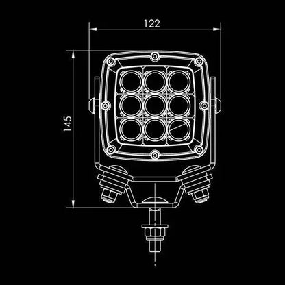 Invader 50W LED Work Lamp LED Work Lamps