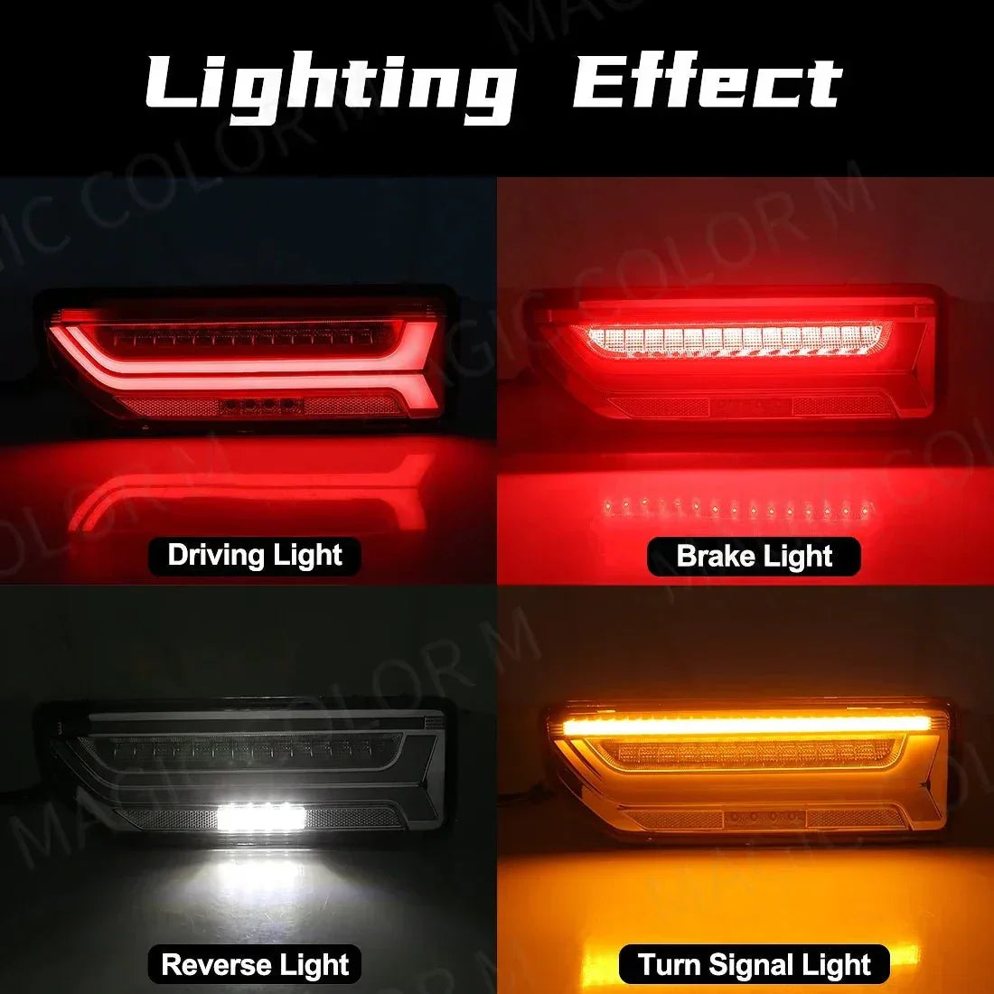 LED Tail Lights for Suzuki JIMNY Rear Lights Turn Signal Lamp Stop Brake Light Reverse Lamp LED Tail Lamps