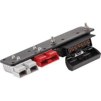 Mounting Bracket (7 Pin Trailer Plug & 50a Anderson Connectors) - Off-Grid 12v