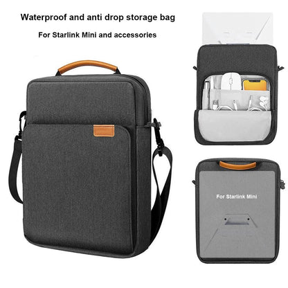 Outdoor travel bag suitable for Starlink Mini and accessory storage bag, shoulder bag, crossbody bag Starlink Storage Bag