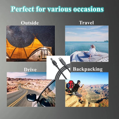 PD 100W Starlink Mini Kabel USB C to DC Power Cable 1M/2M/3M/5M/10M/15M/20M Starlink Mini Waterproof Charging Cable Starlink Cables & Adaptors