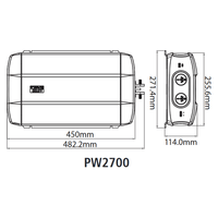 Projecta 12v 2700w Pro Wave Pure Sine Wave Inverter Pure Sine Wave Inverter