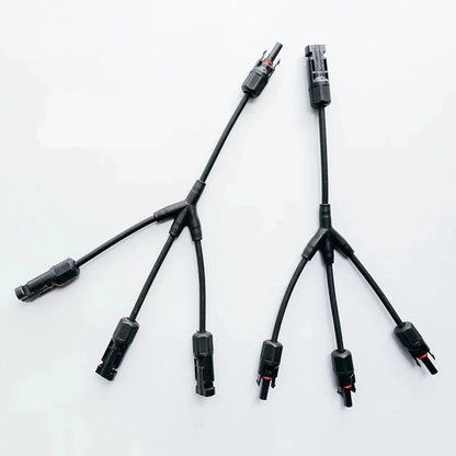 PV connector Y/T type 2/3/4/5/6/7 Way parallel connection solar panel system waterprrof connector Branch Solar Cell Connect Plug Solar Adaptors