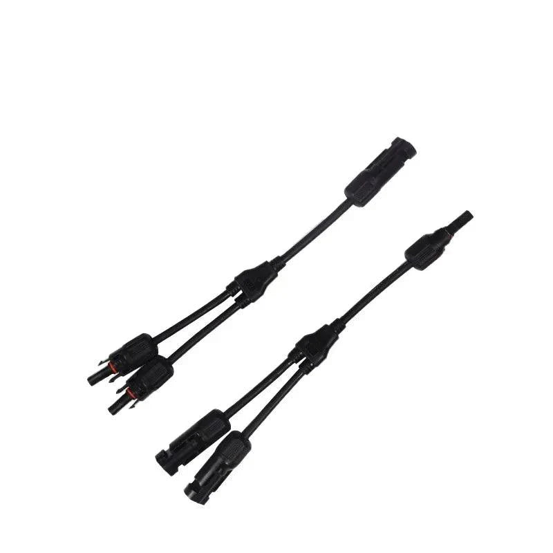 PV connector Y/T type 2/3/4/5/6/7 Way parallel connection solar panel system waterprrof connector Branch Solar Cell Connect Plug Solar Adaptors