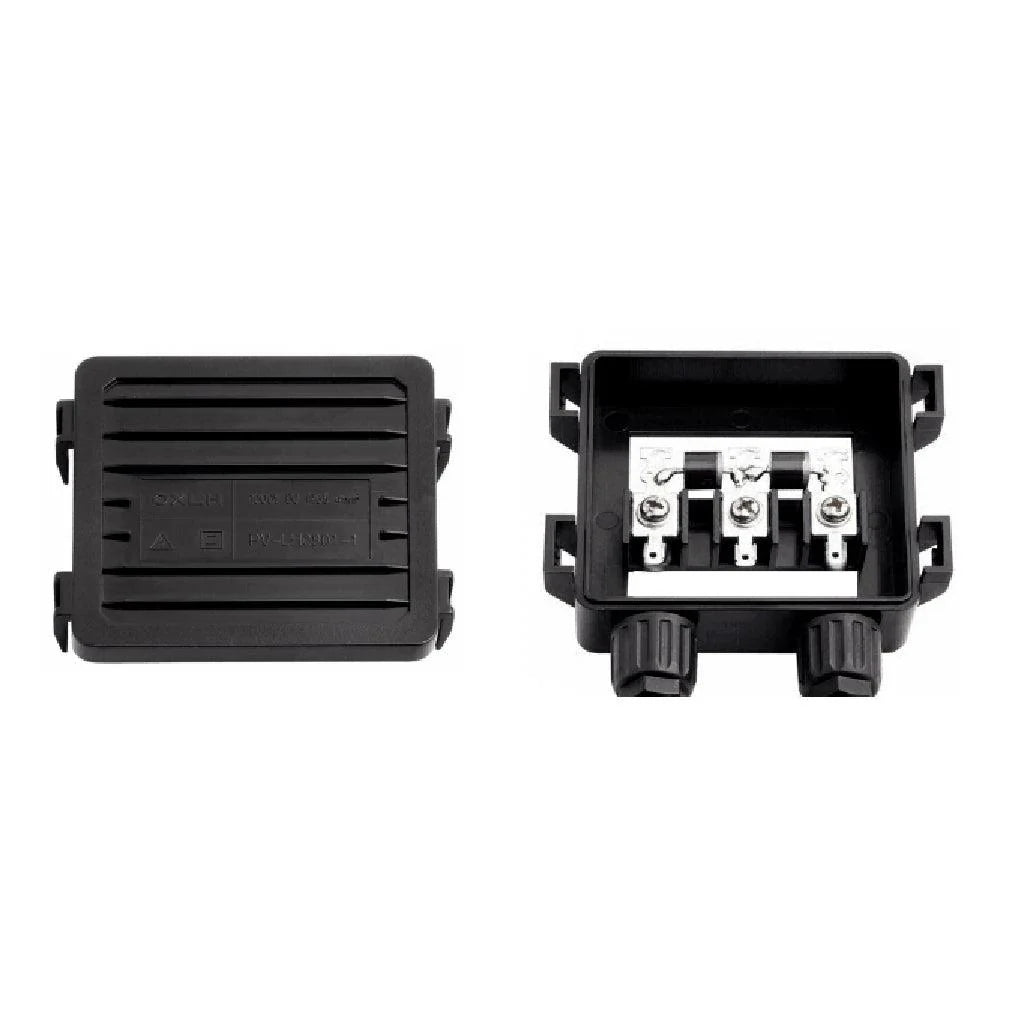 Solar Junction Box PV Connector with 2 Diodes for Panel 50W-170W 6A Solar Junction Box