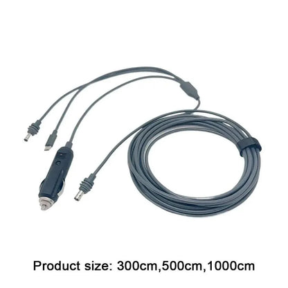 Starlink Mini 3-in-1 To DC Power Cable,Mini Type-c Charging Cable Three-in-one To DC Power Starlink Cables & Adaptors