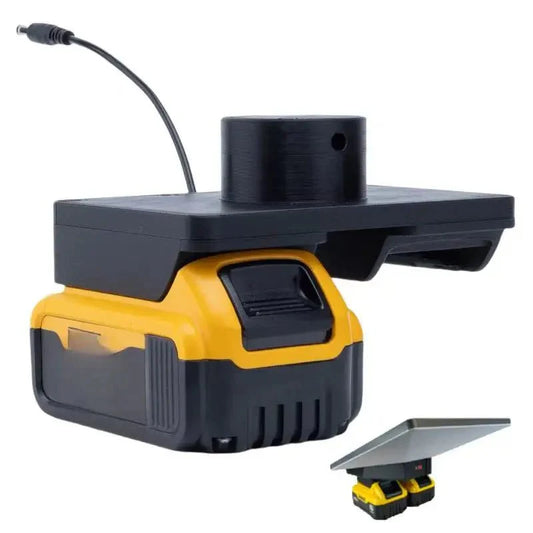 Starlink Mini Adapter for Dewalt 20v 60V Batteries. Provides power supply for Starlink Mini(No Batteries) 
