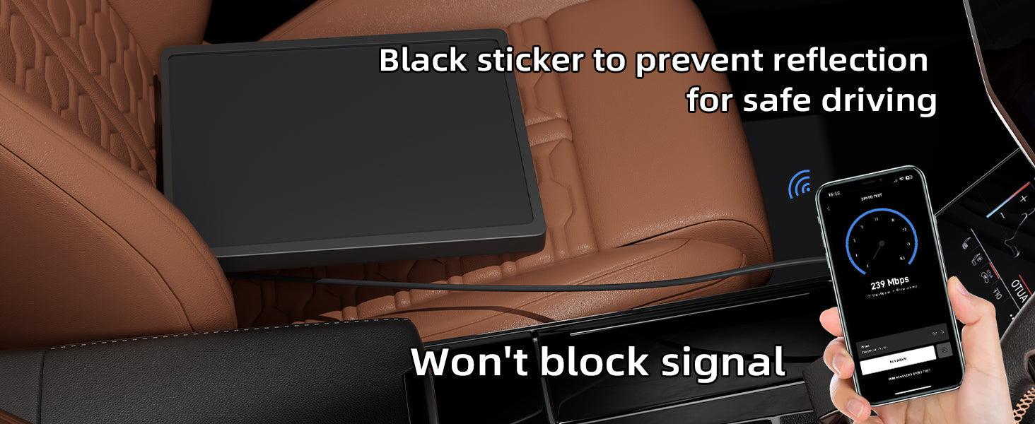 Starlink Mini Case Cover Silicone Protective Case for Mini Starlink Dish Antenna Protector Black with Anti-reflection Starlink Protection