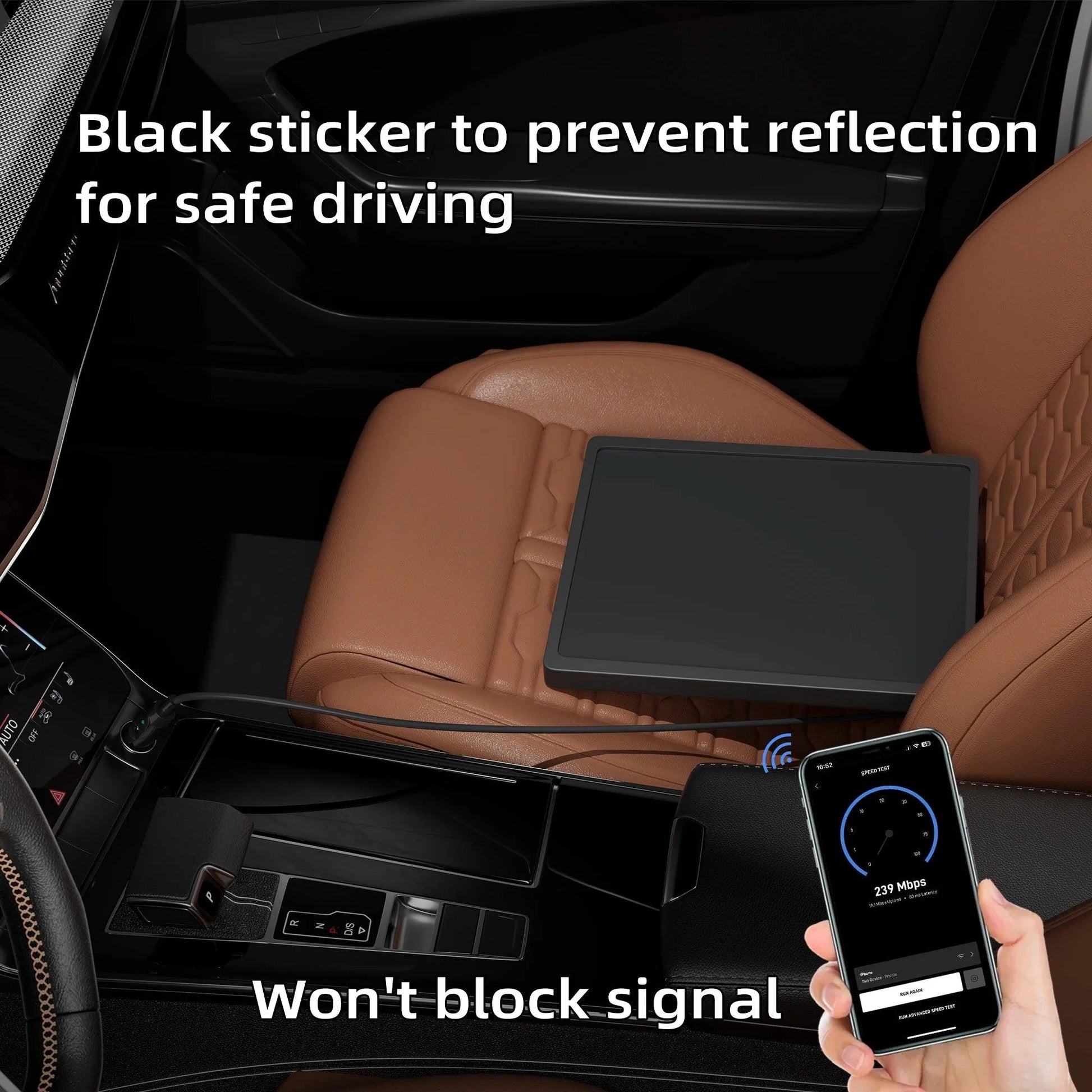 Starlink Mini Case Cover Silicone Protective Case for Mini Starlink Dish Antenna Protector Black with Anti-reflection Starlink Protection