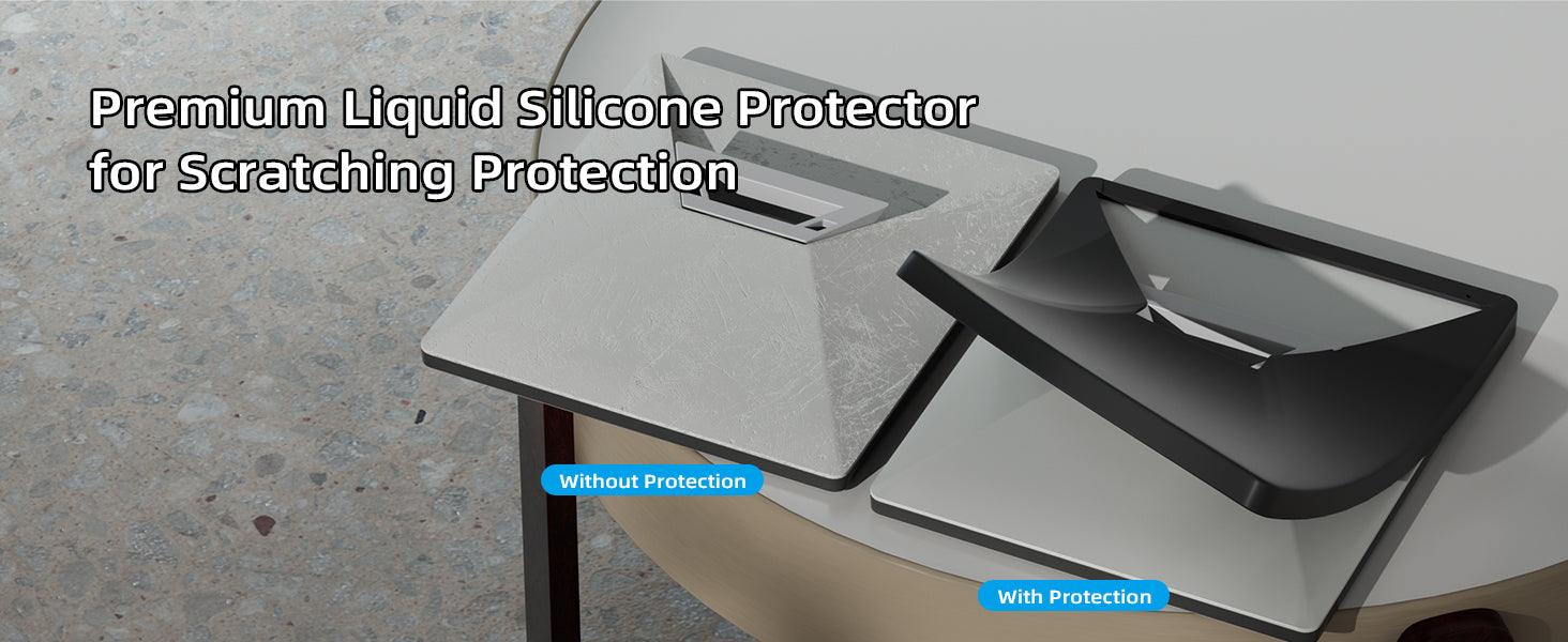 Starlink Mini Case Cover Silicone Protective Case for Mini Starlink Dish Antenna Protector Black with Anti-reflection Starlink Protection