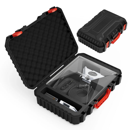 Starlink Mini Case Hard Waterproof Travel Case for Mini Starlink with Molded Foam for Mini Accessories Standable Storage Bag Starlink Protection