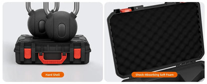 Starlink Mini Case Hard Waterproof Travel Case for Mini Starlink with Molded Foam for Mini Accessories Standable Storage Bag Starlink Protection