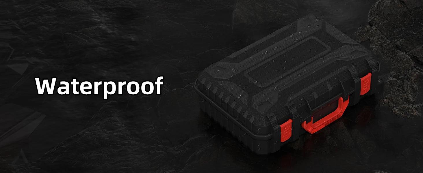 Starlink Mini Case Hard Waterproof Travel Case for Mini Starlink with Molded Foam for Mini Accessories Standable Storage Bag Starlink Protection