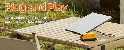 Starlink Mini DC Power Cable For Dewalt 18V-20V Battery Adapter Starlink Mini Dewalt Charger Adapter to DC Power Plug & Play 1M Starlink Cables & Adaptors