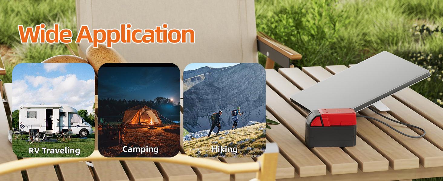 Starlink Mini Power Cable 1M for Milwaukee Battery Starlink Mini Milwaukee Charger Adapter to DC Power 18AWG Cable Cord Plug Starlink Cables & Adaptors