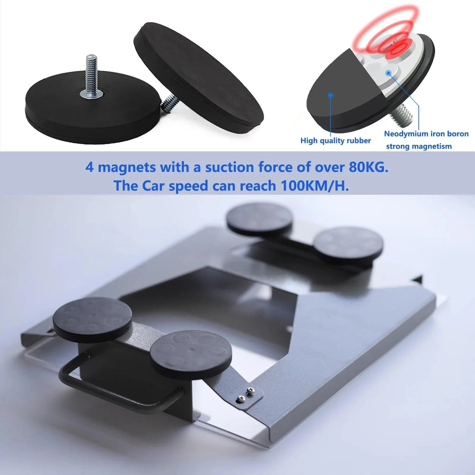 Starlink Mini Roof Mount, Starlink Mini Mounting Kit, Starlink Mini Magnetic Mount with a Protective Acrylic Shell 