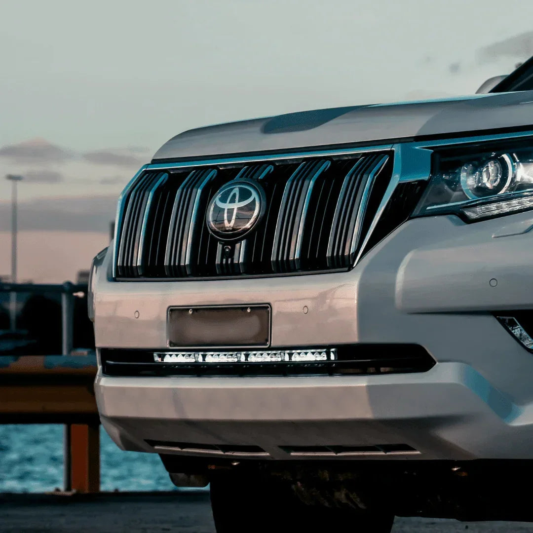 Toyota Prado 150 MY2018-2023 Land Cruiser Behind Grille Light Bar Kit Behind Grille Integration Kit