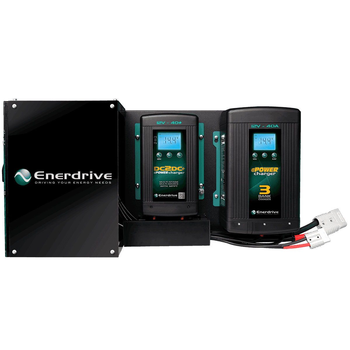 Traveller System (LEFT) 40AC 40DC Inc EPRO+ - Off-Grid 12v