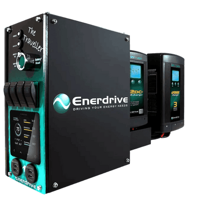 Traveller System (LEFT) 40AC 40DC Inc Simarine - Off-Grid 12v