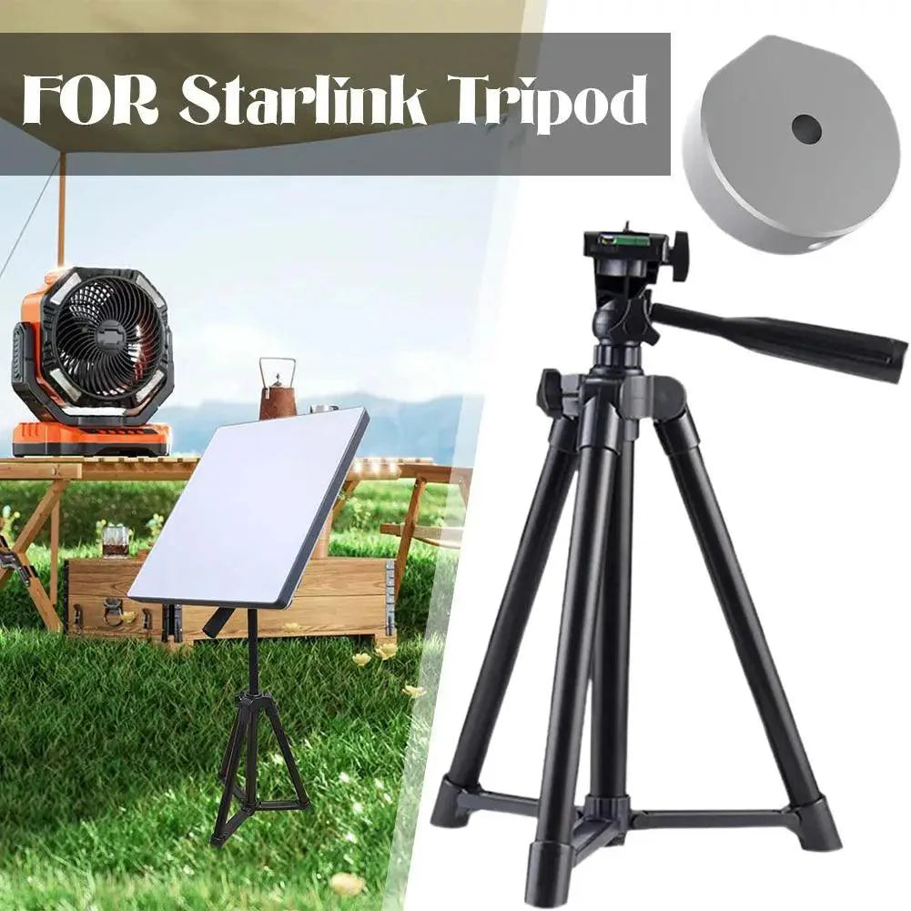 Tripod Foldable for StarLink MINI Tilt Upright Round Pipe Stand Height Adjustable Ethernet Adapter Pole Mount For Pipe Mini Starlink Tripod