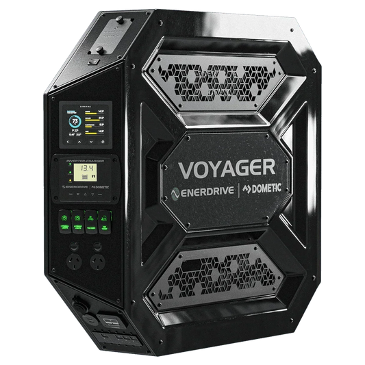 Voyager System Left 3000W/100A Inverter-Charger 40DC INC SIMARINE SCQ50 - Off-Grid 12v