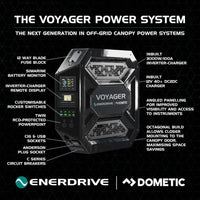 Voyager System Left 3000W/100A Inverter-Charger 40DC INC SIMARINE SCQ50 - Off-Grid 12v