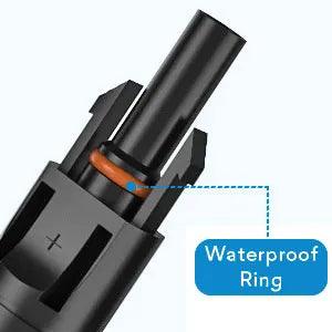 Y&H 2 Pairs Male＆Female Waterproof Plug PV Cable Connector for Solar Inverter Panels PV Systems and Wire Connection Solar Adaptors